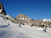 Piste bij de stoeltjeslift Jochalpe