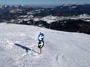 Duidelijke piste-markering