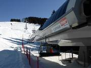 Ellmi's 6er - 6-persoons hogesnelheidsstoeltjeslift (koppelbaar) met stoelverwarming