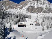 Gaistal - 6-persoons hogesnelheidsstoeltjeslift (koppelbaar) met kap en stoelverwarming