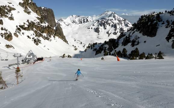 Grootste hoogteverschil in de Centrale/Hoge Pyreneeën – skigebied Grand Tourmalet/Pic du Midi – La Mongie/Barèges