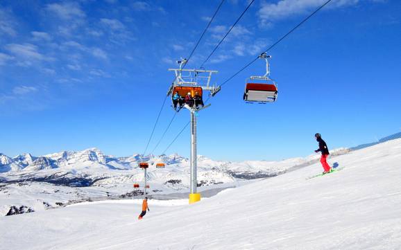Skiliften Massive Range – Liften Banff Sunshine