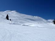 Uitzicht op de Klingenstock met de Franz Heinzer-piste