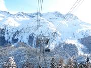 St. Moritz Bad-Signal - 100-persoons cabinelift