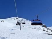 Gampenbahn - 6-persoons hogesnelheidsstoeltjeslift (koppelbaar) met kap en stoelverwarming