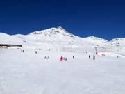 Brede pistes voor beginners op de Rastkogel