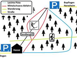 Pistekaart Sandberg – Bopfingen