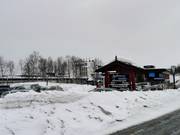 Het Radisson SAS Resort Hotel ligt direct bij het dalstation.