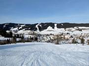Uitzicht vanaf het bergstation tot aan Weitnau