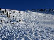 Buckelpiste bij Ciampinoi