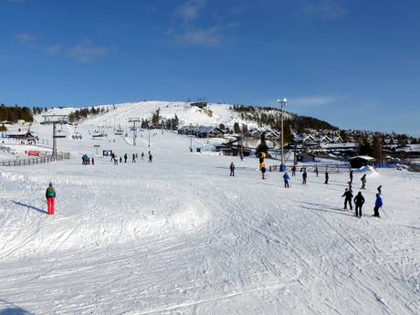 Midden-Zweden: Grootte van de skigebieden – Grootte Idre Fjäll