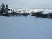 De piste op de Hesselberg