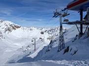 Diavolezzafirn - 4-persoons hogesnelheidsstoeltjeslift (koppelbaar) met kap