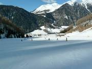 Oefenterrein in Vals bij de Schilling-gondelbaan