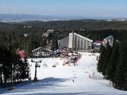 De plaats Borowez (Borovets)