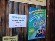 Informatie over de openingstijden