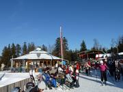 Restaurant met zonneterras