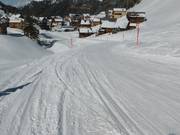 Turna-afdaling aan de rand van Malbun