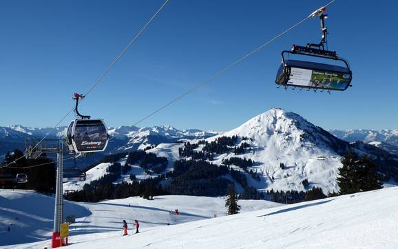 Grootste hoogteverschil in de vakantieregio Hohe Salve – skigebied SkiWelt Wilder Kaiser-Brixental