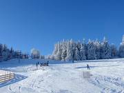 Middelzware piste bij de Kleine Almberg-stoeltjeslift