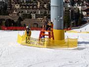 De Slow Skiing Zones worden zelfs persoonlijk gecontroleerd