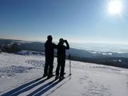 Panorama op de Pleßberg (Plešivec)