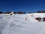 Oefenpiste op de Monta Pana