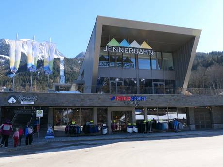 Berchtesgadener Land: netheid van de skigebieden – Netheid Jenner – Schönau am Königssee