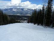 Afdaling Kicking Horse