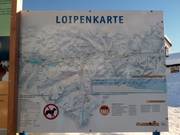 Loipeplan in Maloja