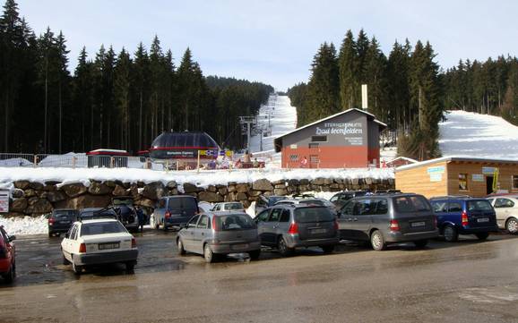 Urfahr Omgeving: bereikbaarheid van en parkeermogelijkheden bij de skigebieden – Bereikbaarheid, parkeren Sternstein – Bad Leonfelden