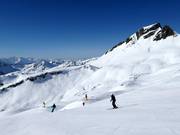 Uitzicht op de Damülser Mittagsspitze