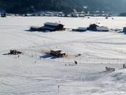 Oefenterrein in het dal