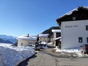 Hotel Plagött aan de dalafdaling Haideralm