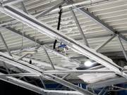 Sneeuwkanon aan het plafond