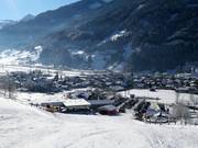 Uitzicht op de accommodaties in Dorfgastein