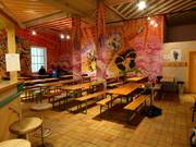 Zelfverzorgingsruimte in de Weltcuparena Zauchensee