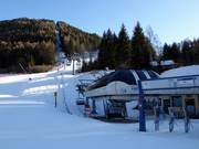 Temù-Roccolo Ventura - 4-persoons hogesnelheidsstoeltjeslift (koppelbaar) met kap