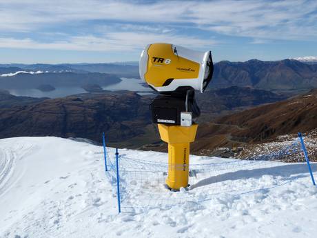 Sneeuwzekerheid Nieuw-Zeelandse Alpen – Sneeuwzekerheid Treble Cone