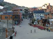 Uitzicht op het Winter Park Village