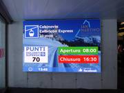 Informatie over de openingstijden van de lift