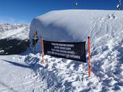 Let op: zwarte piste