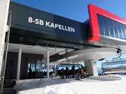 Duidelijke bewegwijzering van de stoeltjesliften