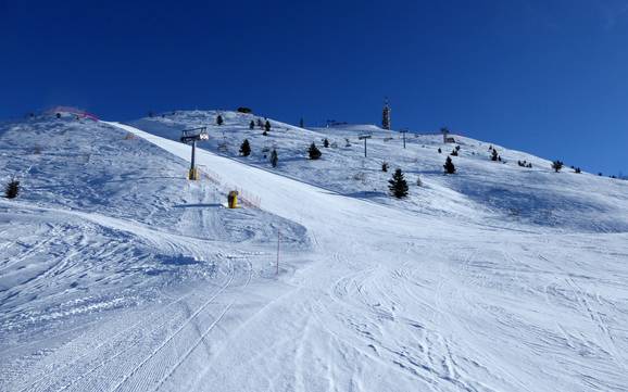 Hoogste skigebied in Trento/Monte Bondone/Valle di Laghi/Valle dell´Adige – skigebied Monte Bondone