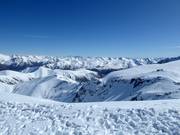 Uitzicht richting Nieuw-Zeelandse Alpen