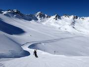 Gemakkelijke verbindingsroute Karlesjoch