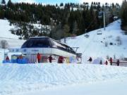 Fondo Piccolo-Plaut - 4-persoons hogesnelheidsstoeltjeslift (koppelbaar)