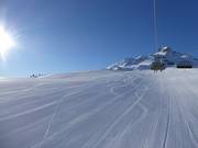 Perfect geprepareerde piste in Schöneben