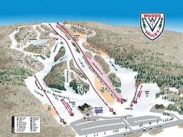 Skigebied Woods Valley