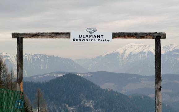 Skigebieden voor gevorderden en off-piste skiërs Semmering – Gevorderden, off-piste skiërs Zauberberg Semmering